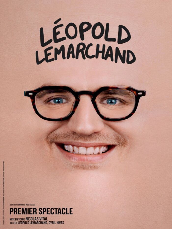 Affiche spectacle leopold lemarchand SICK PILOT COMPANY & M&G