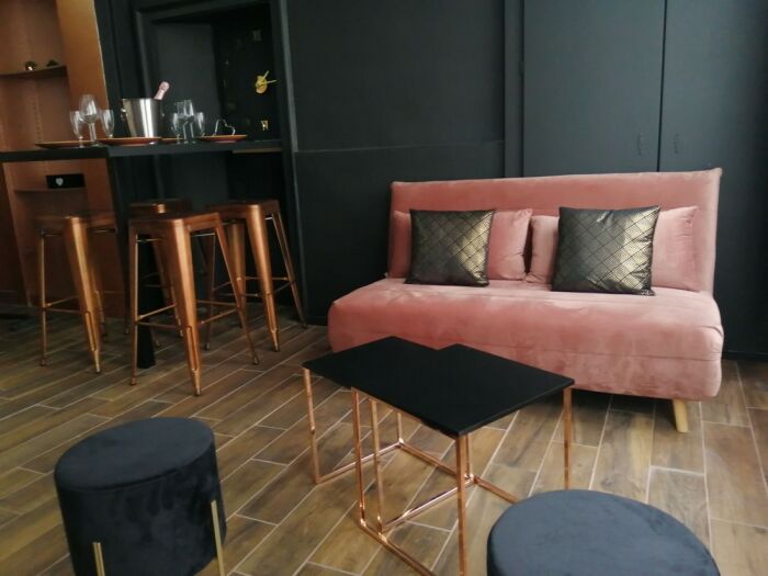 Appartement spa privatif « Le Gold Pink »