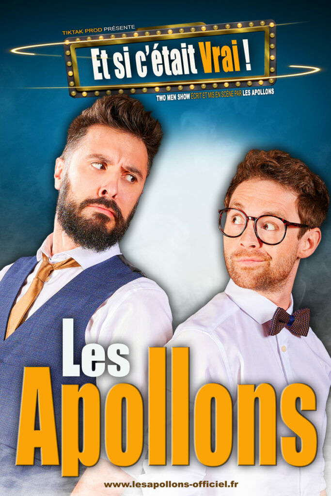 affiche comédie les apollons TIKTAK PROD