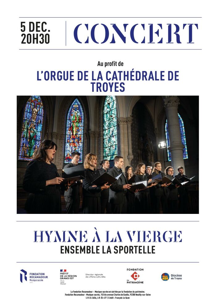 Concert de la Fondation Rocamadour_Troyes © François Le Guen