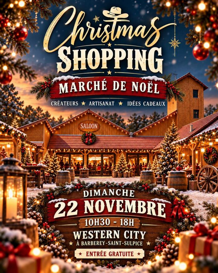 Affiche Christmas shopping © TendanceShopping