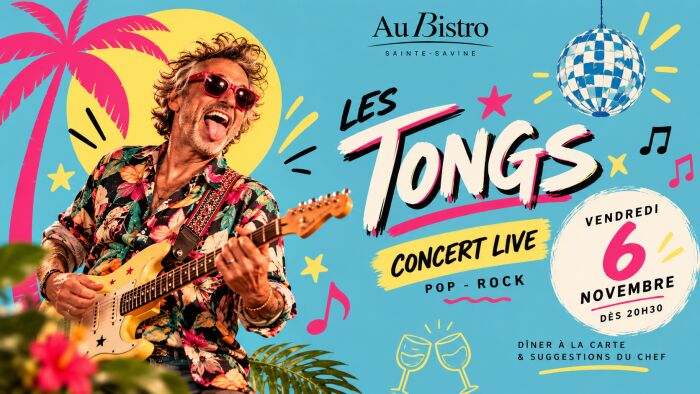 Get Ready to Rock - Les Tongs au Bistro_Sainte-Savine Au Bistro