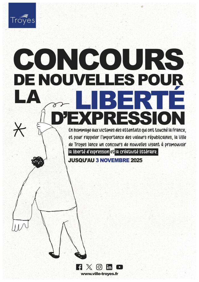 Concours de nouvelles pour la liberté d'expression_Troyes Ville de Troyes