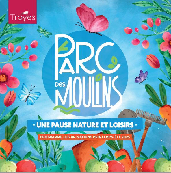 Visuel animations printemps-été 2025 © Ville de Troyes