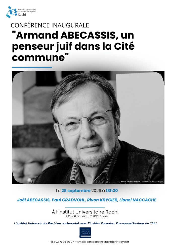 Affiche conférence Photo par Eric Robert / SYGMA via Getty Images