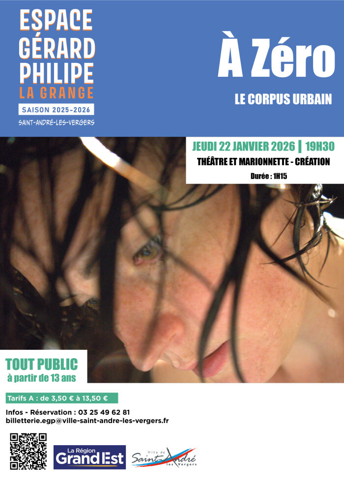 Affiche à zéro Service communication Ville de St André les Vergers - ©Le Corpus Urbain