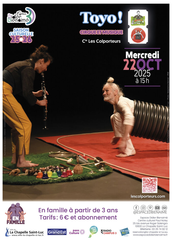 Toyo ! – Compagnie Les Colporteurs_La Chapelle-Saint-Luc Service communication - Ville de La Chapelle St Luc - Photo : Marjolaine Mamet