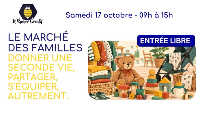 Marché des Familles Le Rucher Créatif