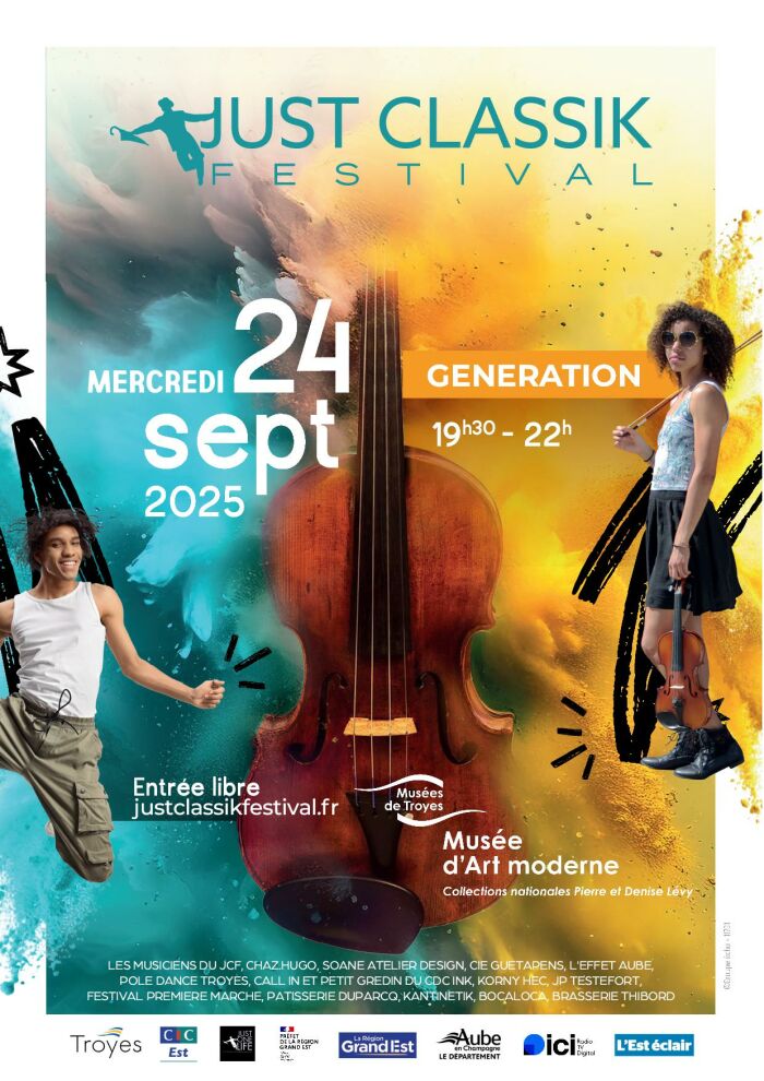 Affiche Just classik Génération ©Groupe écho