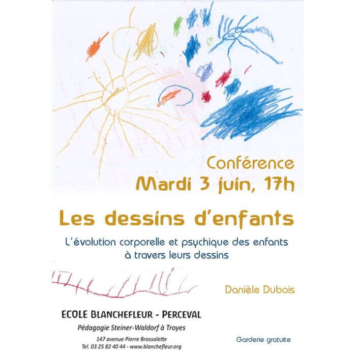 affiche conférence Ecole Blanchefleur-Perceval