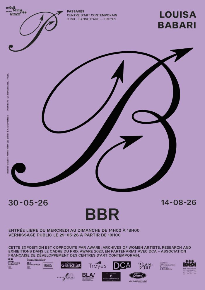 affiche expo BBR Passages