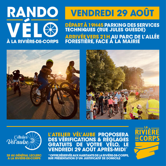 Rando Vélo_La Rivière-de-Corps Ville de la Rivière de Corps