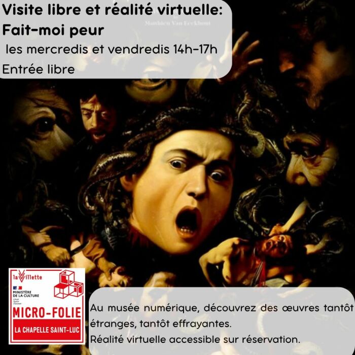 Musée numérique - Visite libre et réalité virtuelle_La Chapelle-Saint-Luc Micro-Folie La Chapelle Saint-Luc