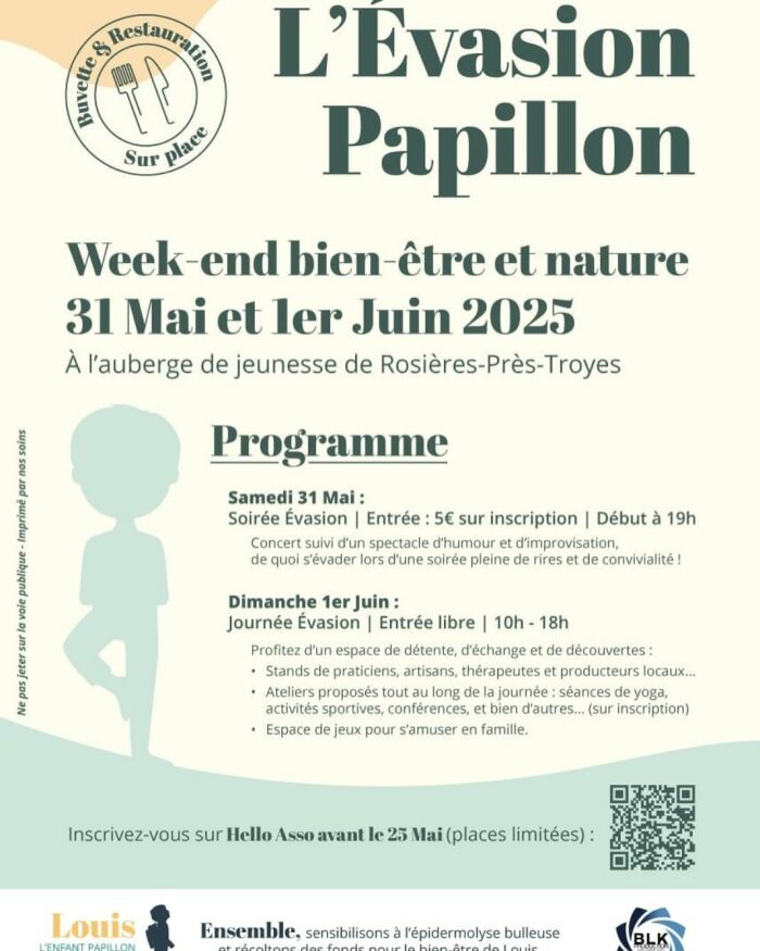 L’évasion Papillon_Rosières-près-Troyes © Louis l'Enfant Papillon