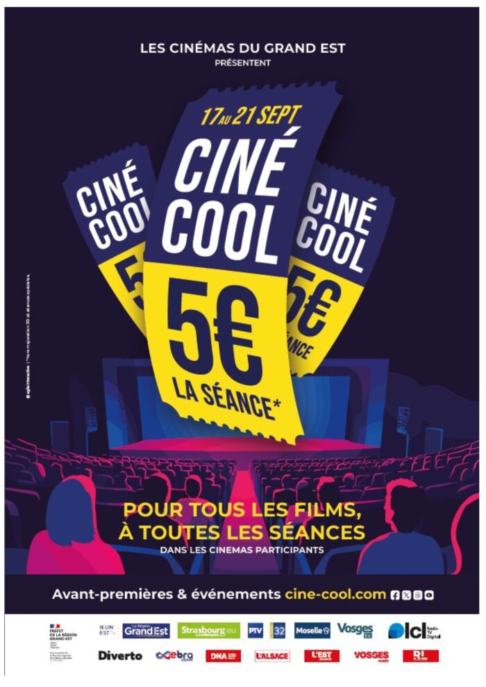 Affiche ciné cool 2025 cgr