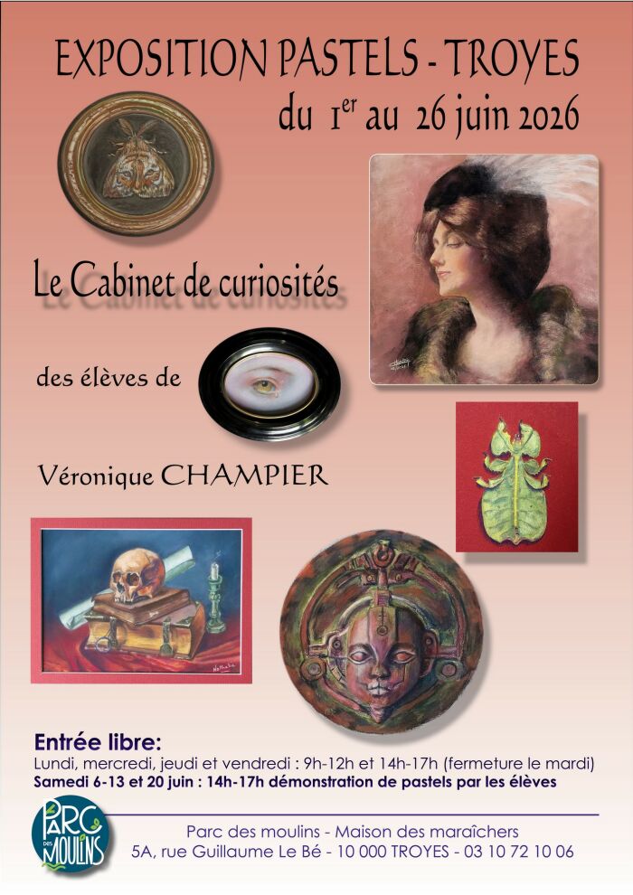 Exposition - Pastels secs_Troyes © V. Champier