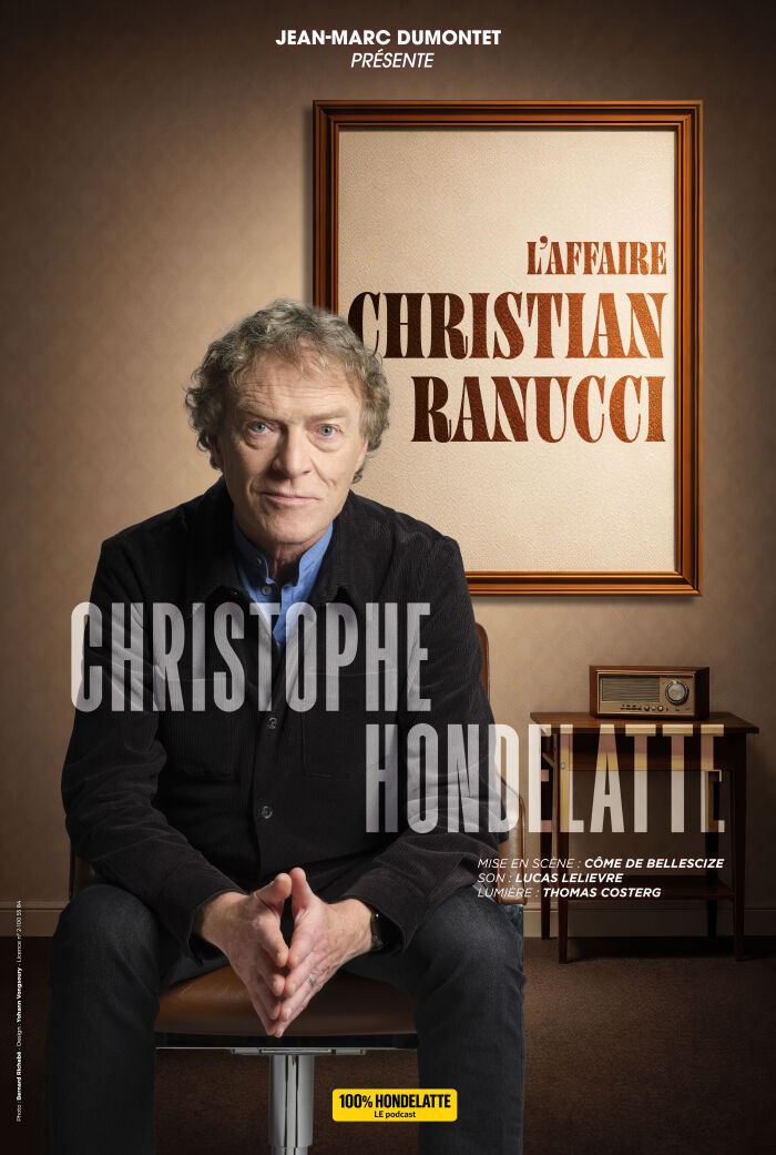 Christophe Hondelatte_Troyes Photo : ©Bernard Richebé – Design : Yohann Vongsoury