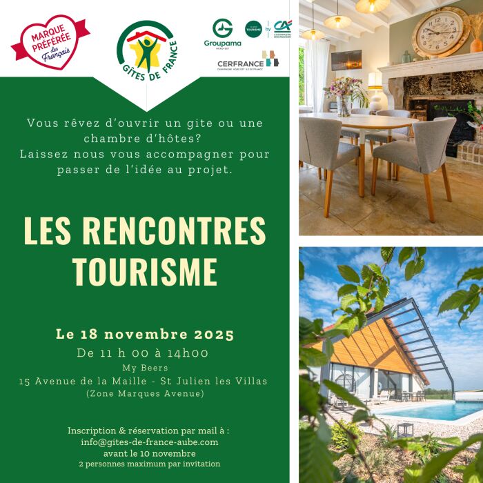 Journée Portes Ouvertes Gîtes de France Aube_Saint-Julien-les-Villas Gîtes de France Aube Journée Portes Ouvertes Gîtes de France Aube_Saint-Julien-les-Villas Gîtes de France Aube