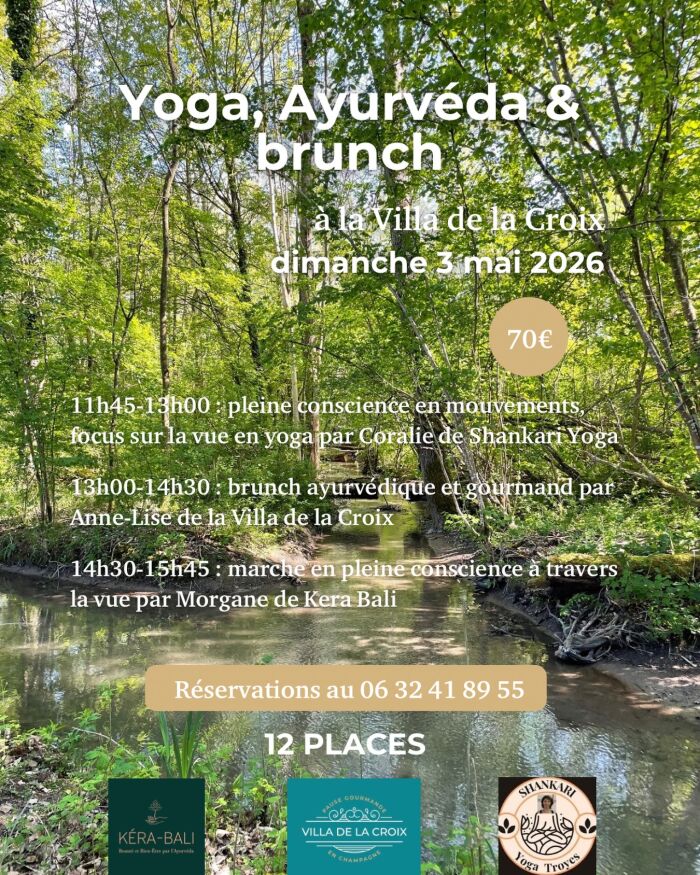 Affiche journée bien-être Villa de la Croix
