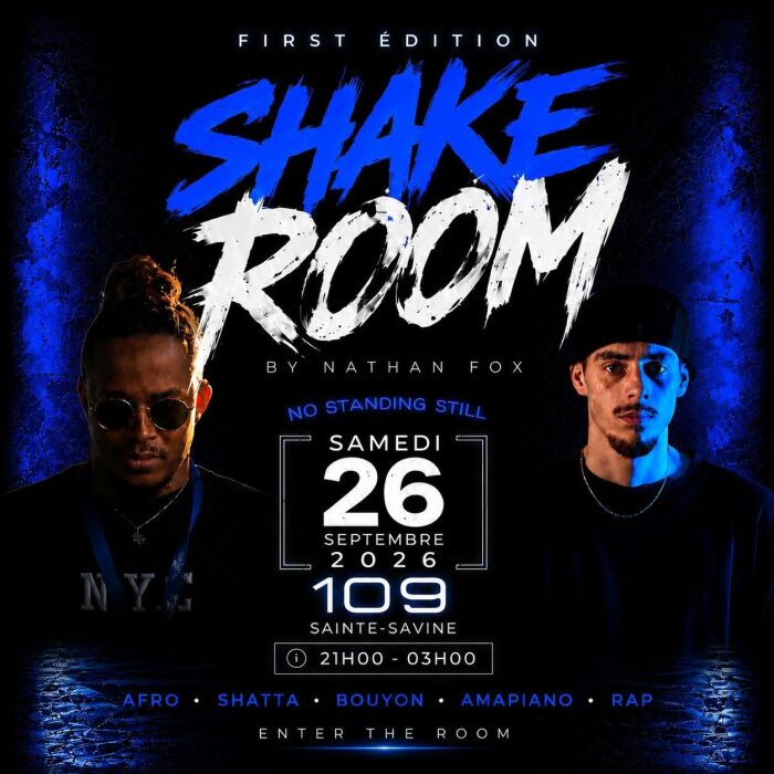Shake Room_Sainte-Savine Le 109