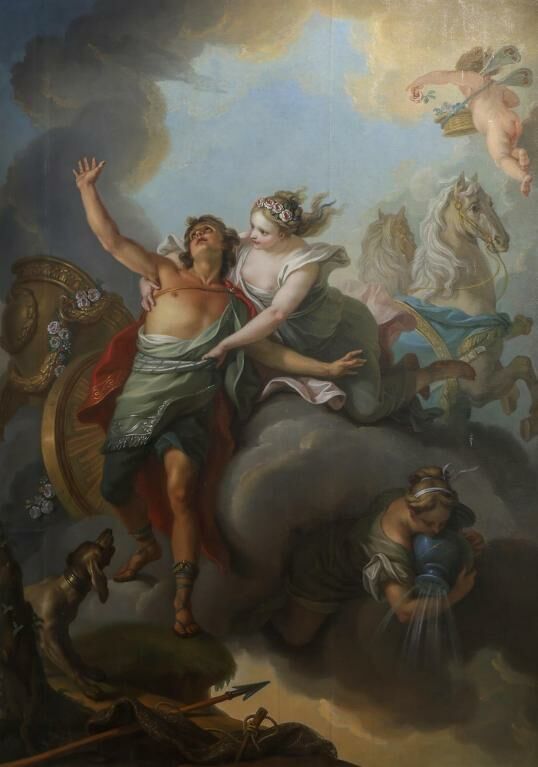 Conférence - L'Aurore et Céphale de Charles Van Loo, retrouver le Grand Genre au temps de Louis XVI_Troyes Charles Van Loo, Aurore et Céphale, Musée St Loup - Prise de vue : © Carole Bell - Ville de Troyes