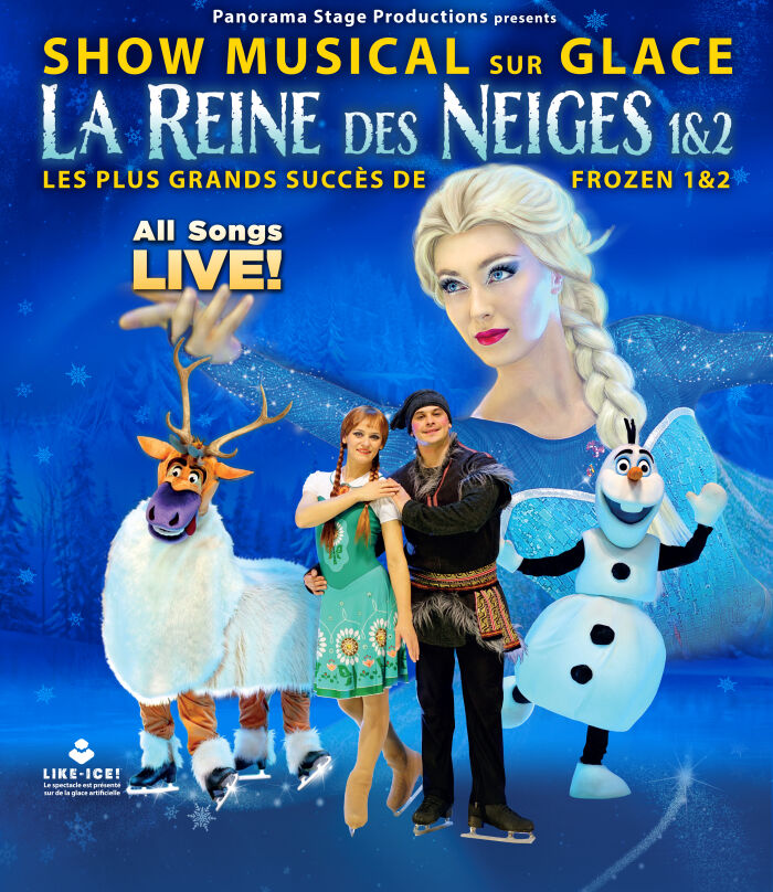 La Reine des Neiges sur Glace 1 et 2_Troyes Panorama Stage Productions