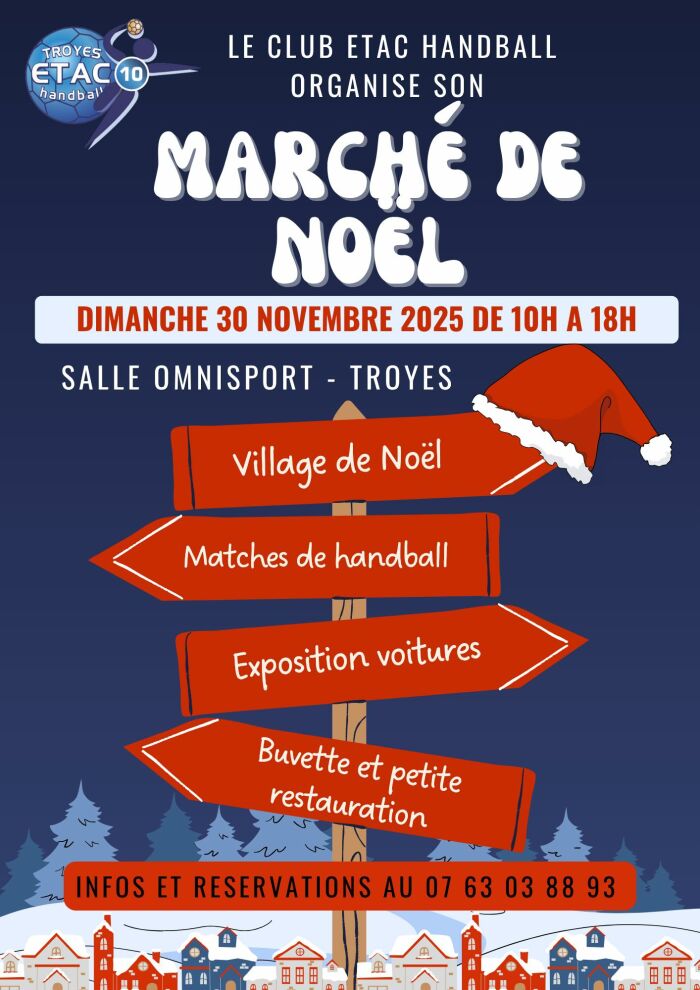 Marché de Noël de l'ETAC_Troyes ETAC