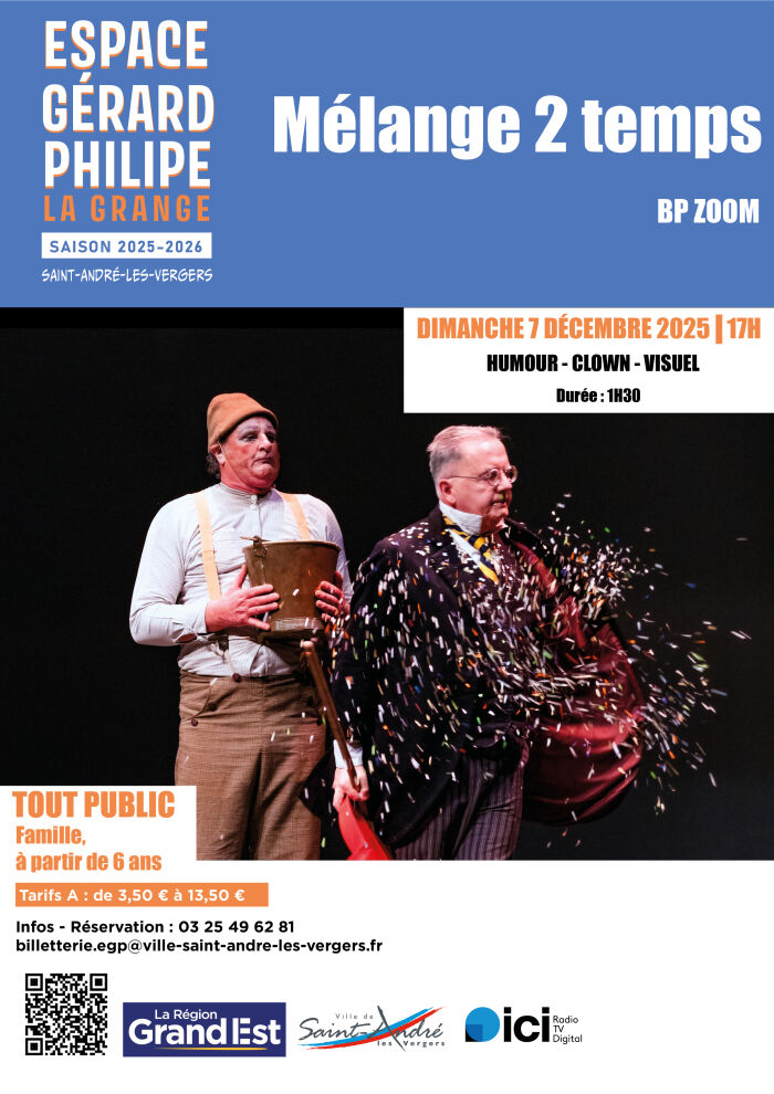 Affiche mélange 2 temps Service communication Ville de St André les Vergers - ©Carlier Guy Photographie