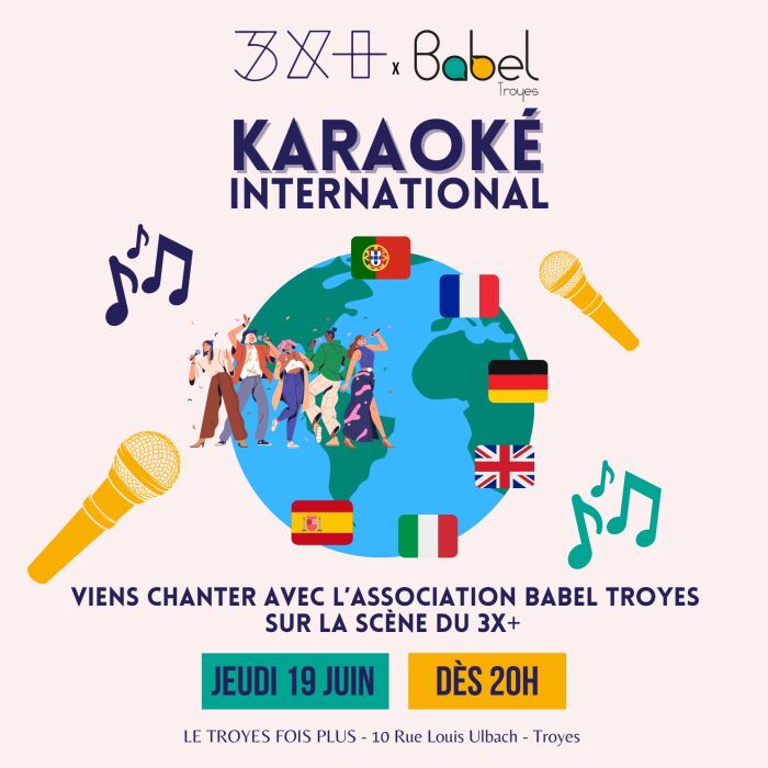 Soirée Karaoké Babel Babel Troyes