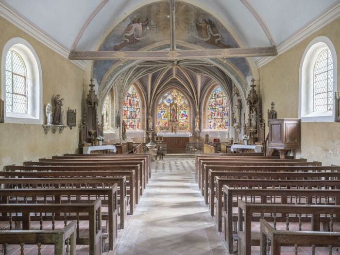 Eglise Sainte-Syre - JEP 2026_Montceaux-lès-Vaudes Région Grand Est-Inventaire général (cliché P. Thommas)