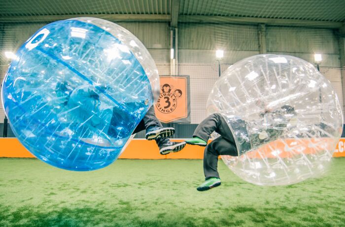 Bubble des 3 Singes (foot bulles)_Lavau Bubble des 3 Singes