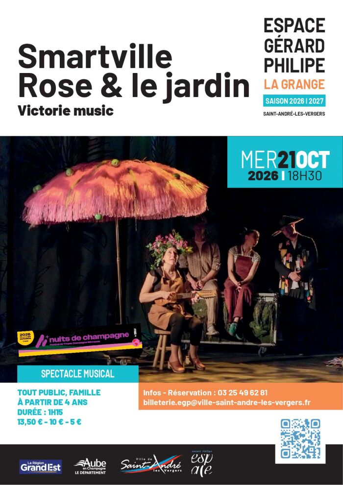 Smartville Rose et le jardin_Saint-André-les-Vergers Service communication Ville de St André les Vergers - Photo : ©EganGodin4