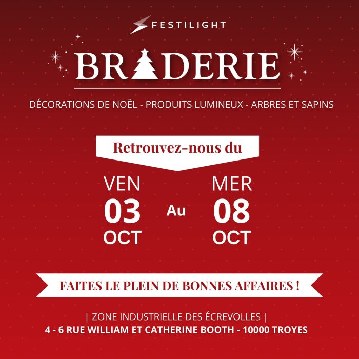 Braderie Festilight © Festilight