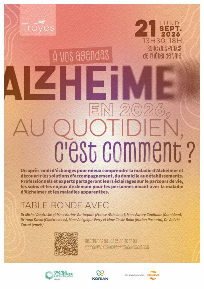 Les assises de la maladie d’Alzheimer : 2e édition_Troyes Ville de Troyes