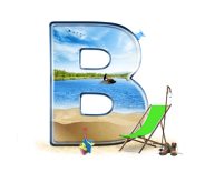 B