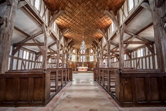 église pan de bois