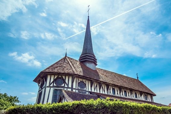 eglise pan de bois