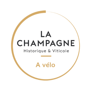 Logo Champagne by bicycle