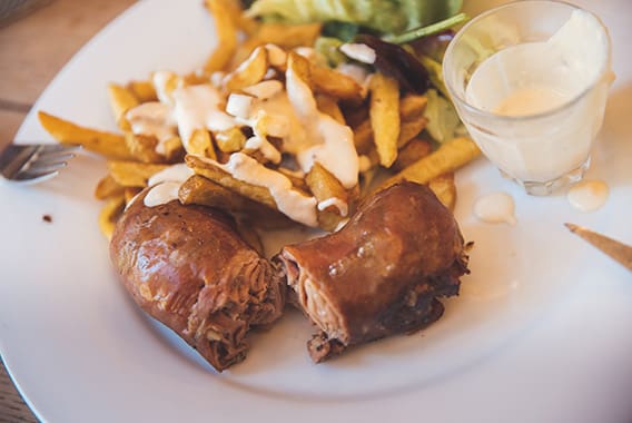 Andouillette sauce Chaource - © ARTGE - Pierre Defontaine