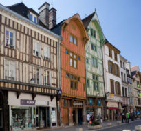 Troyes, de mooie middeleeuwse stad