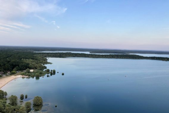Les Grands Lacs de la Forêt d'Orient (1)Vol en Montgolfière de Marine Grands Lacs de Champagne