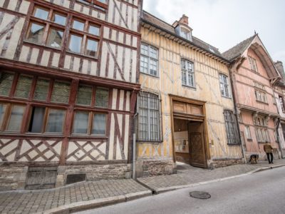 Visite de TroyesCDT Aube Pans de bois © Olivier Douard