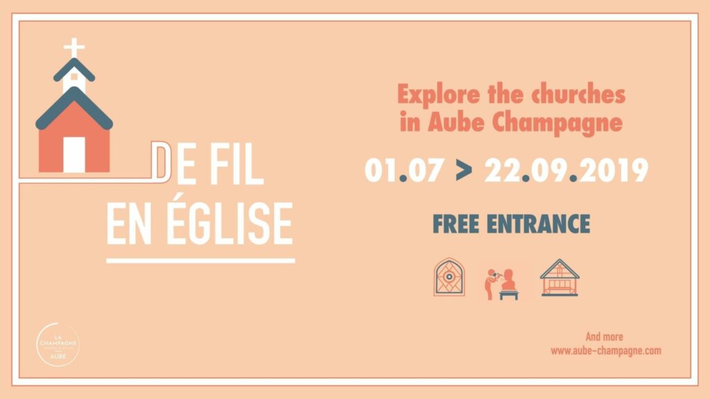 Discover the Churches of aube en Champagne Leaflet - De Fil en Eglise