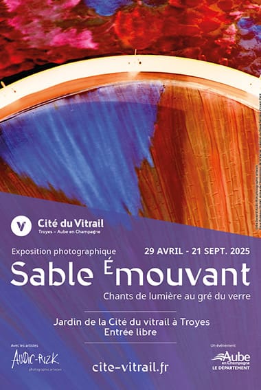 Affiche Cité du Vitrail
