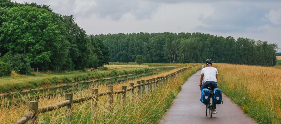 Fahrradweg der Seen