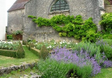 Garten des Priorats von Pargues