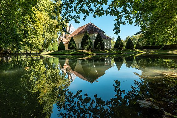 Park des Schlosses von Barberey Saint Sulpice