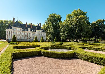 Park des Schlosses von Barberey