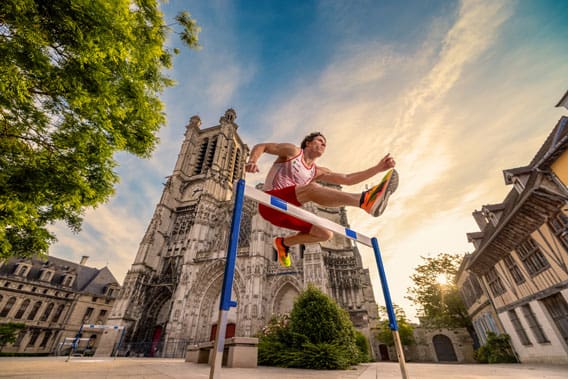 Saut-de-Haies-Cathédrale de Troyes