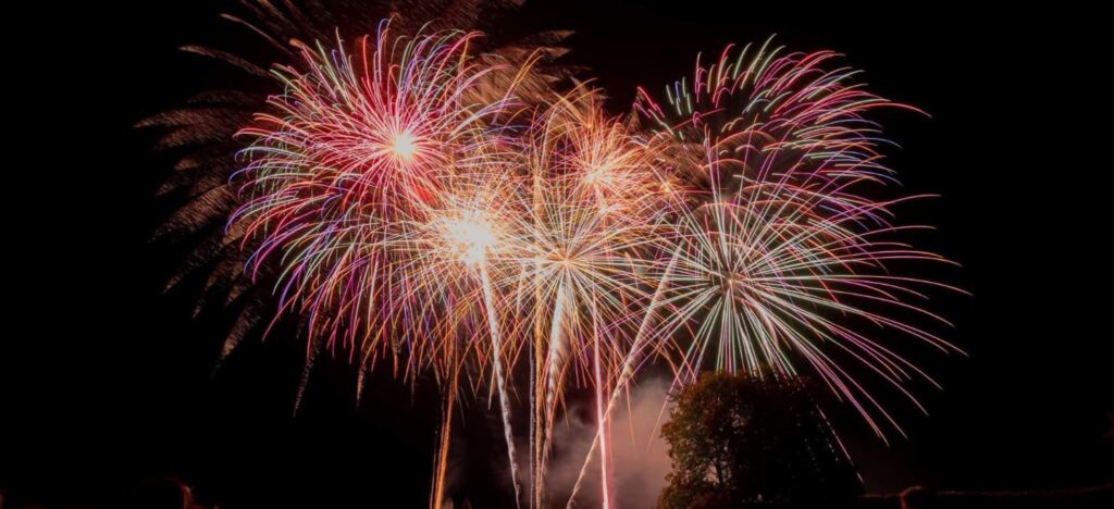 Les feux d'artifices du 14 juillet